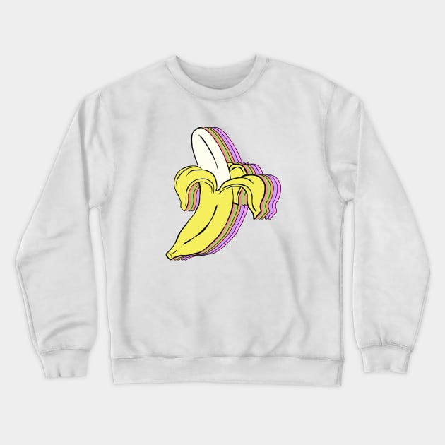 Banana Crewneck Sweatshirt by Vintage Dream